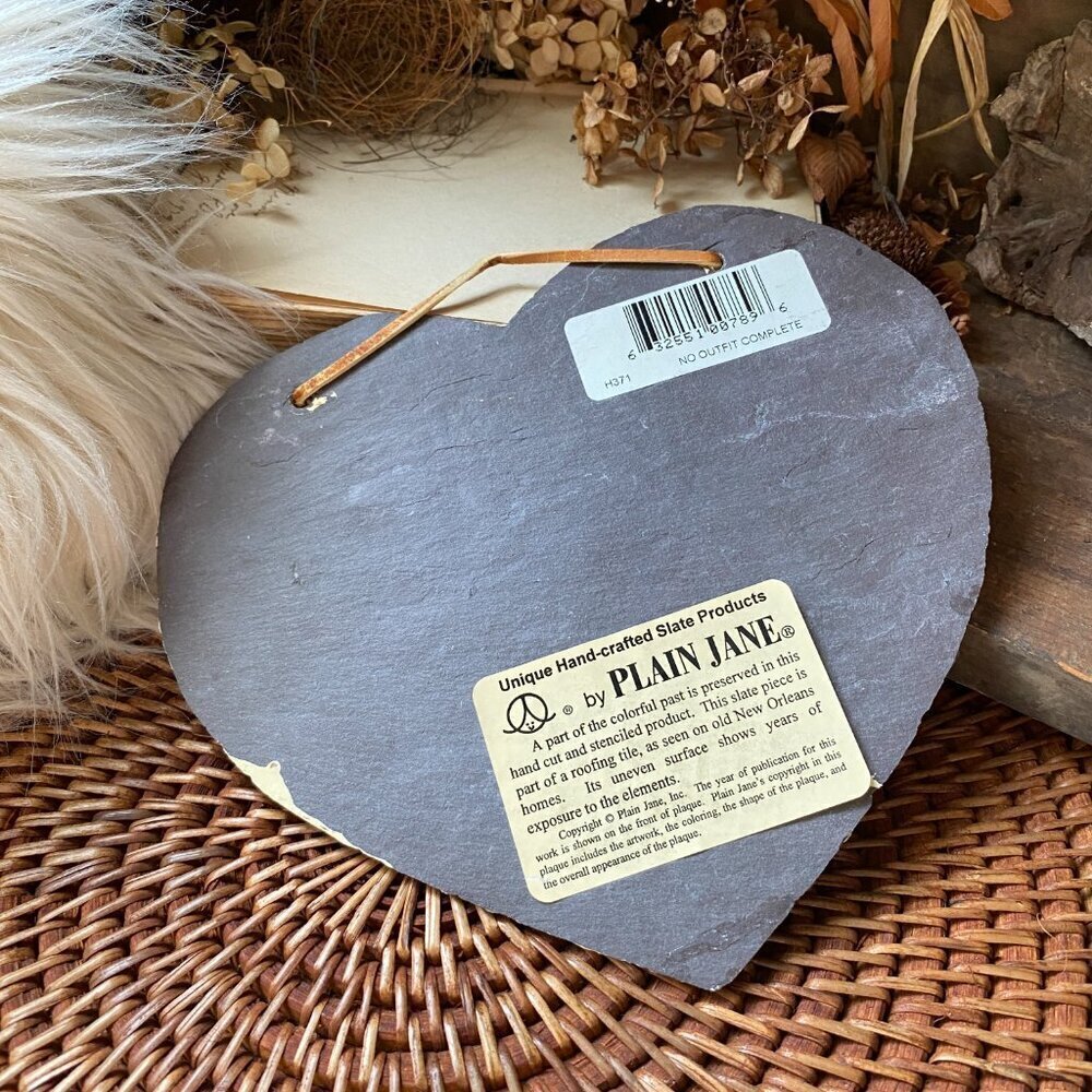 Plain Jane Slate Wall Hanging “ No outfit is complete without dog hairs! NWT - Picture 3 of 3